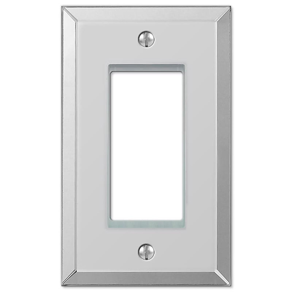 Amerelle 66R Clear 1 gang Acrylic Rocker Wall Plate 1/Pack