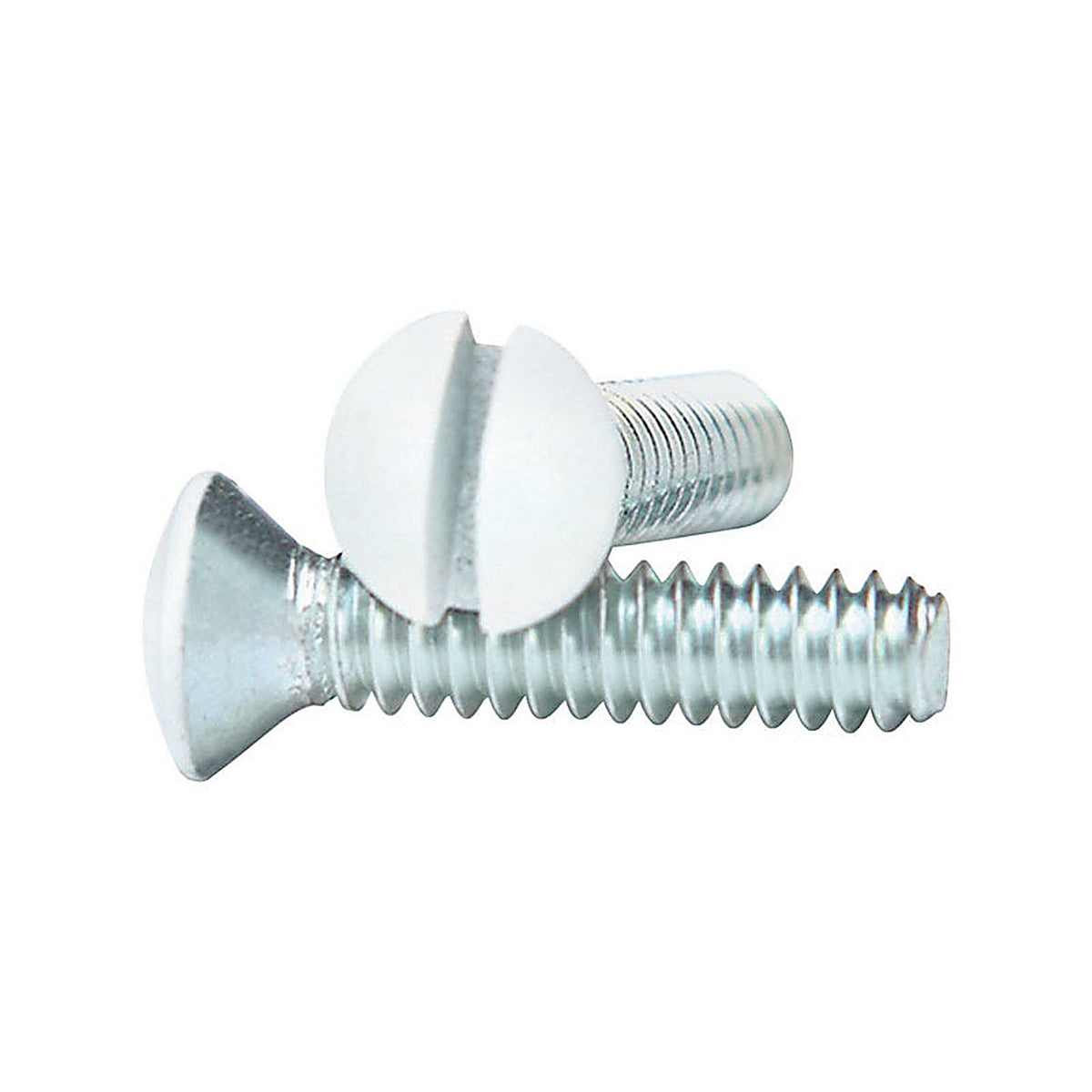 Amerelle PSW White Steel Wall Plate Screws 10/Pack