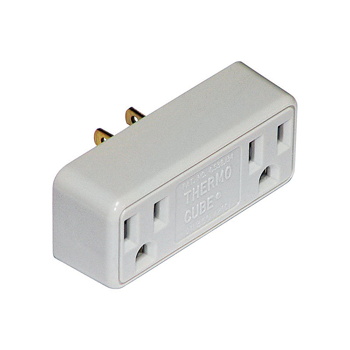 Thermocube TC-3 Non-Polarized 2 outlets Outlet Converter Surge Protection 1/Pack