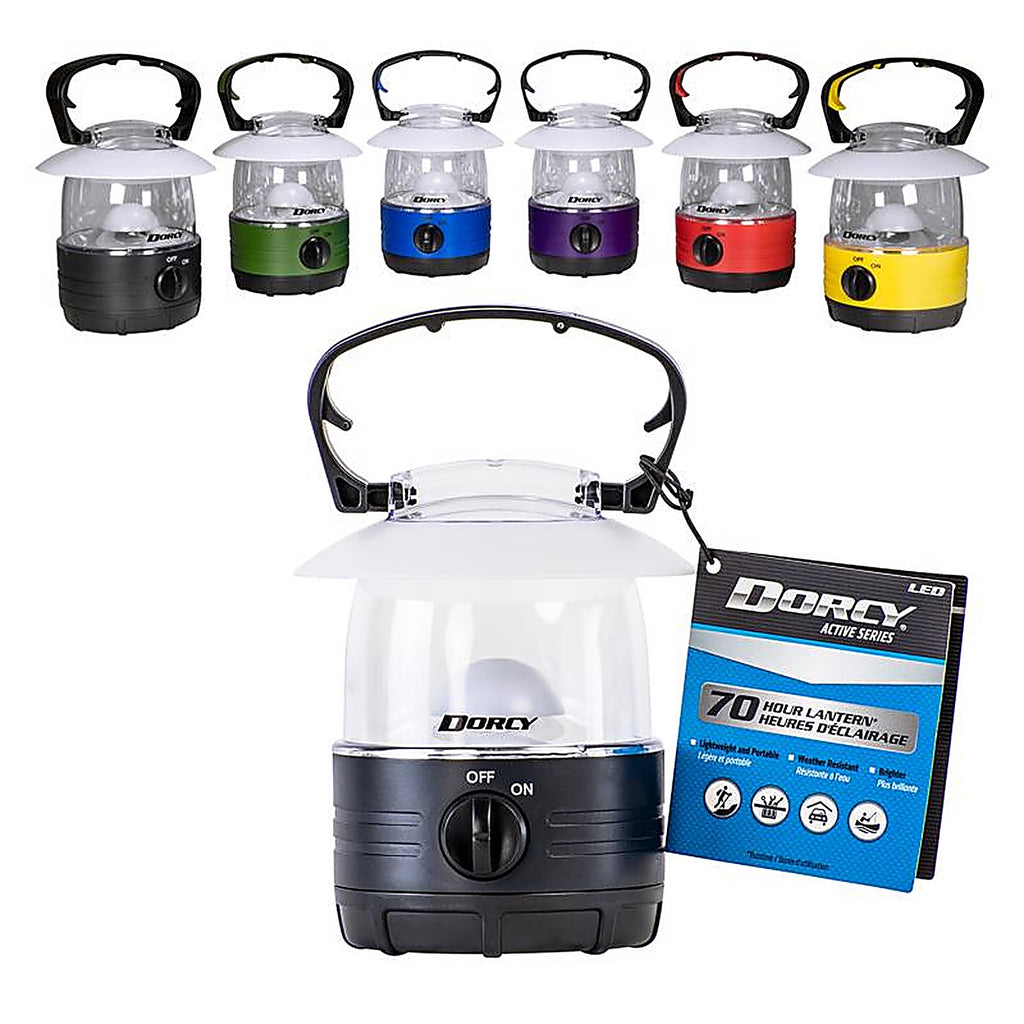 Dorcy 41-1010 40 lumens Assorted LED Camping Lantern