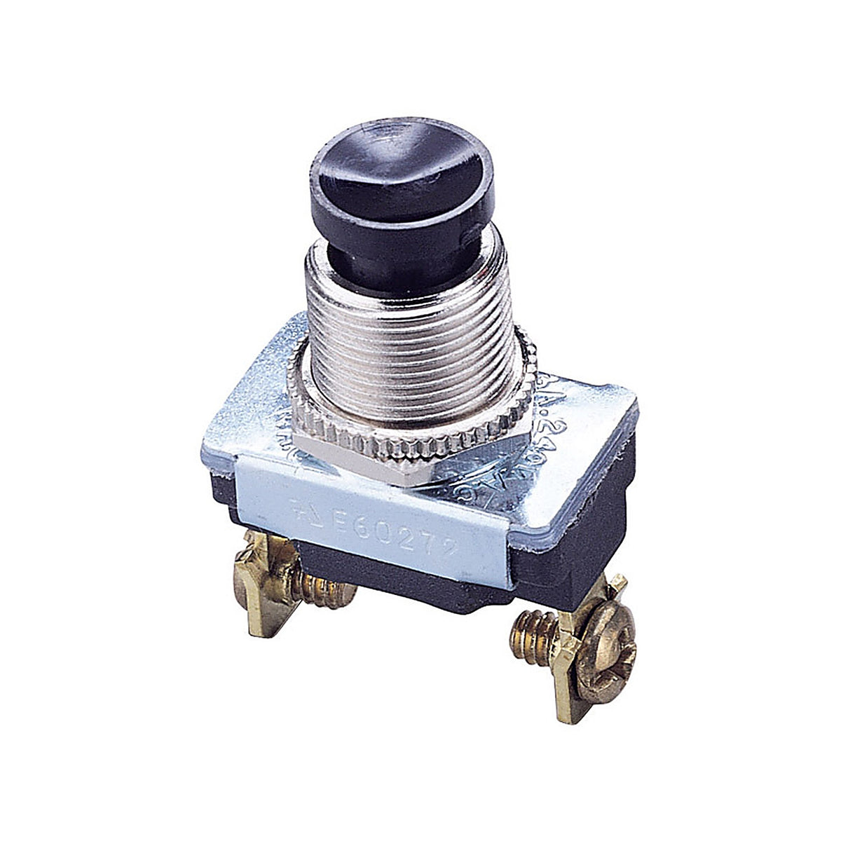 Gardner Bender GSW-22 Push Button Momentary Switch Black 1/Pack