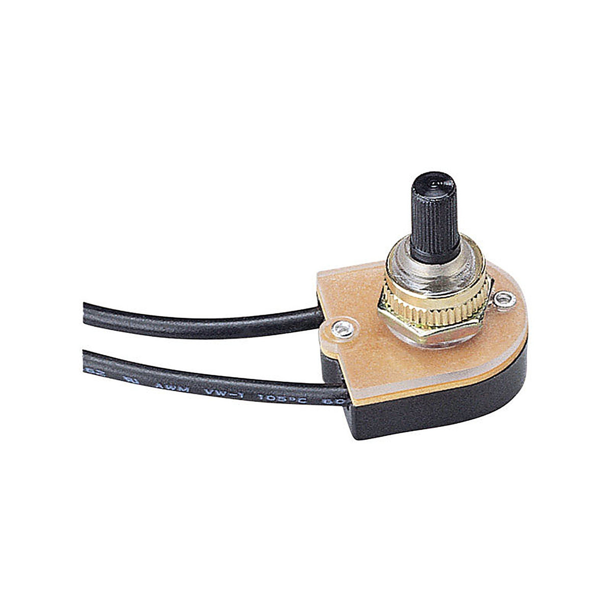 Gardner Bender GSW-69 Single Pole Rotary Switch Black 1/Pack