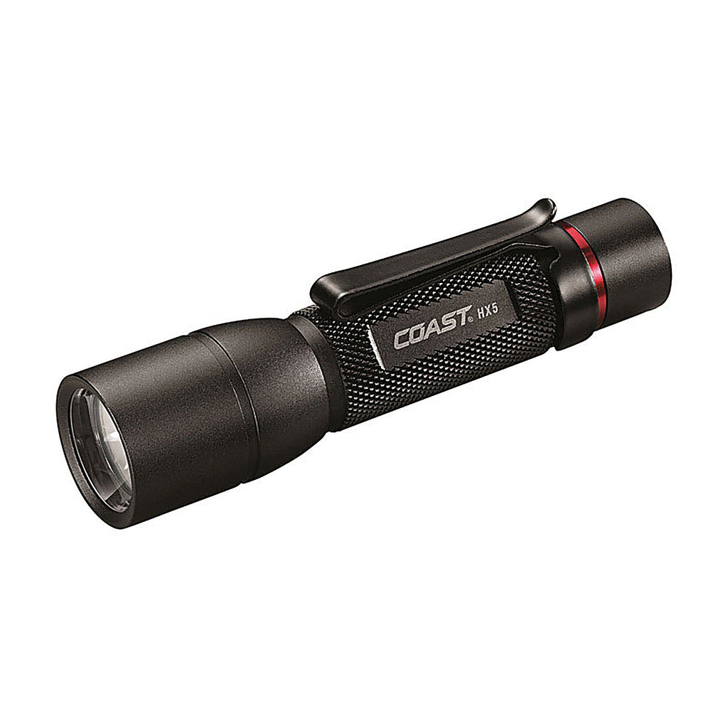 Coast 20769 HX5 130 lumens Black LED Flashlight AA Battery