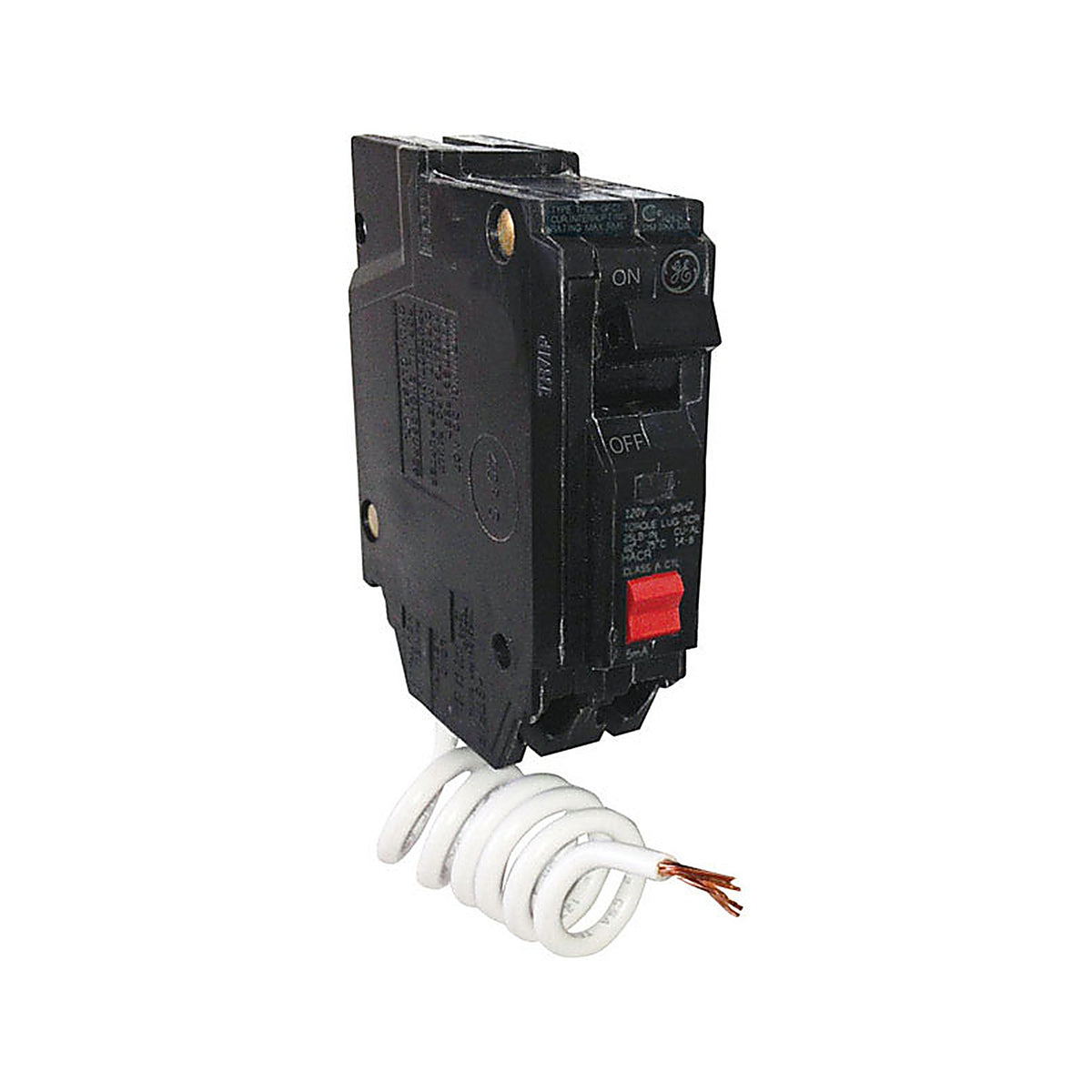 GE THQL1120GFTP 20 amps Ground Fault Single Pole Circuit Breaker w/Self Test