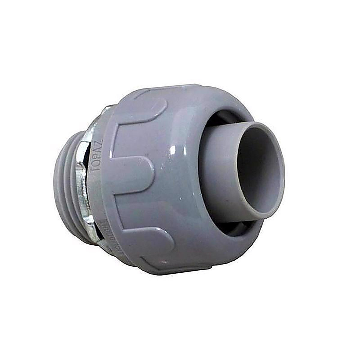 Sigma Electric 02-55462 ProConnex 1 in. Dia. Plastic Straight Connector For Liquid Tight 1/Pack