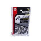 Gardner Bender GCC-003 3 in. L Black Plastic Cable Management Clip