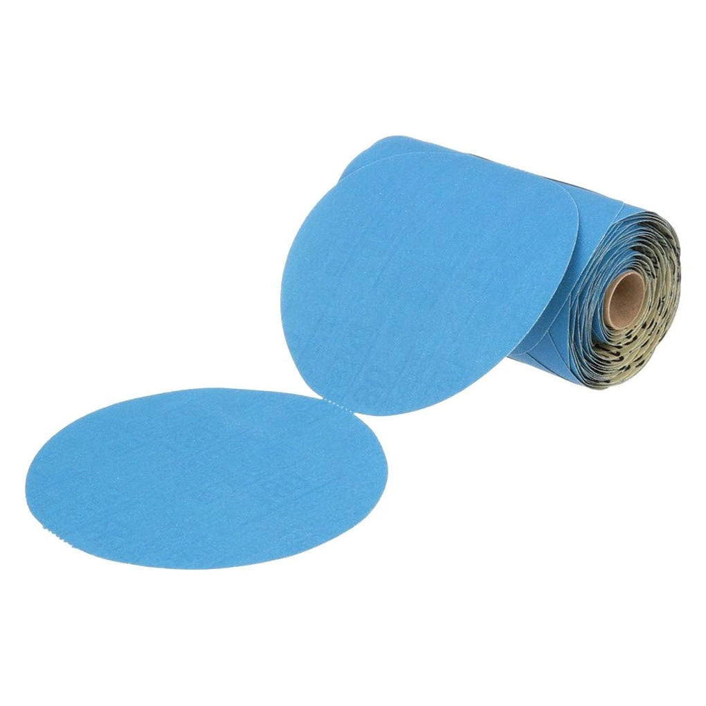 3M 36206 Stikit Blue Abrasive Disc Roll 6 in, 180, 100 discs per roll 60455087852