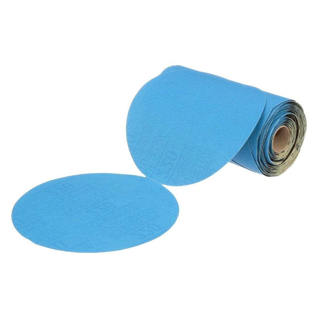 3M 36207 Stikit Blue Abrasive Disc Roll 6 in, 220, 100 discs per roll 60455087860