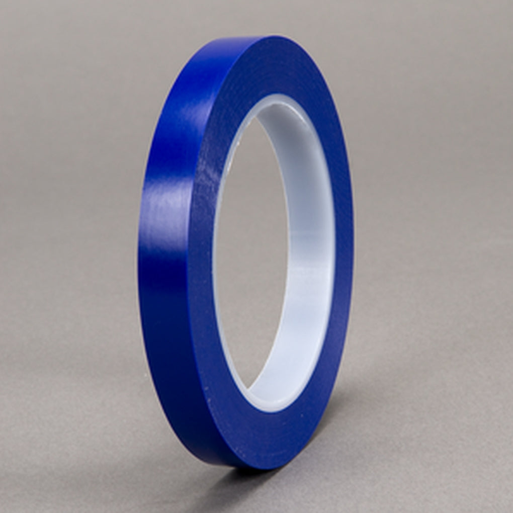 3M 36408 471 Vinyl Tape Blue, 1/2 in x 36 yd 7100044170
