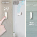 Heath-Zenith SL-27102-90 White Plastic Wired Door Chime Kit