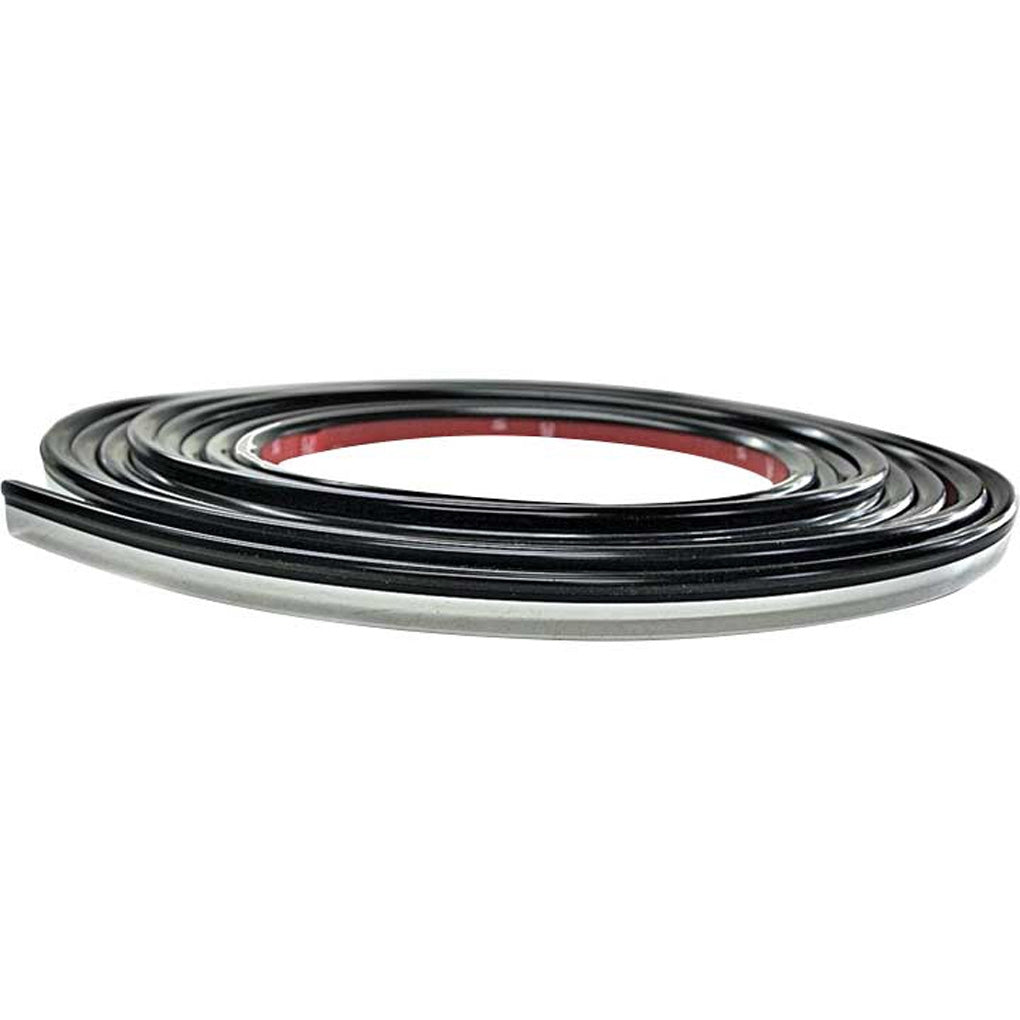 Cowles ProtektoTrim 37-353 5/8" Chrome Wheel Well Molding with Lip, 20' Kit