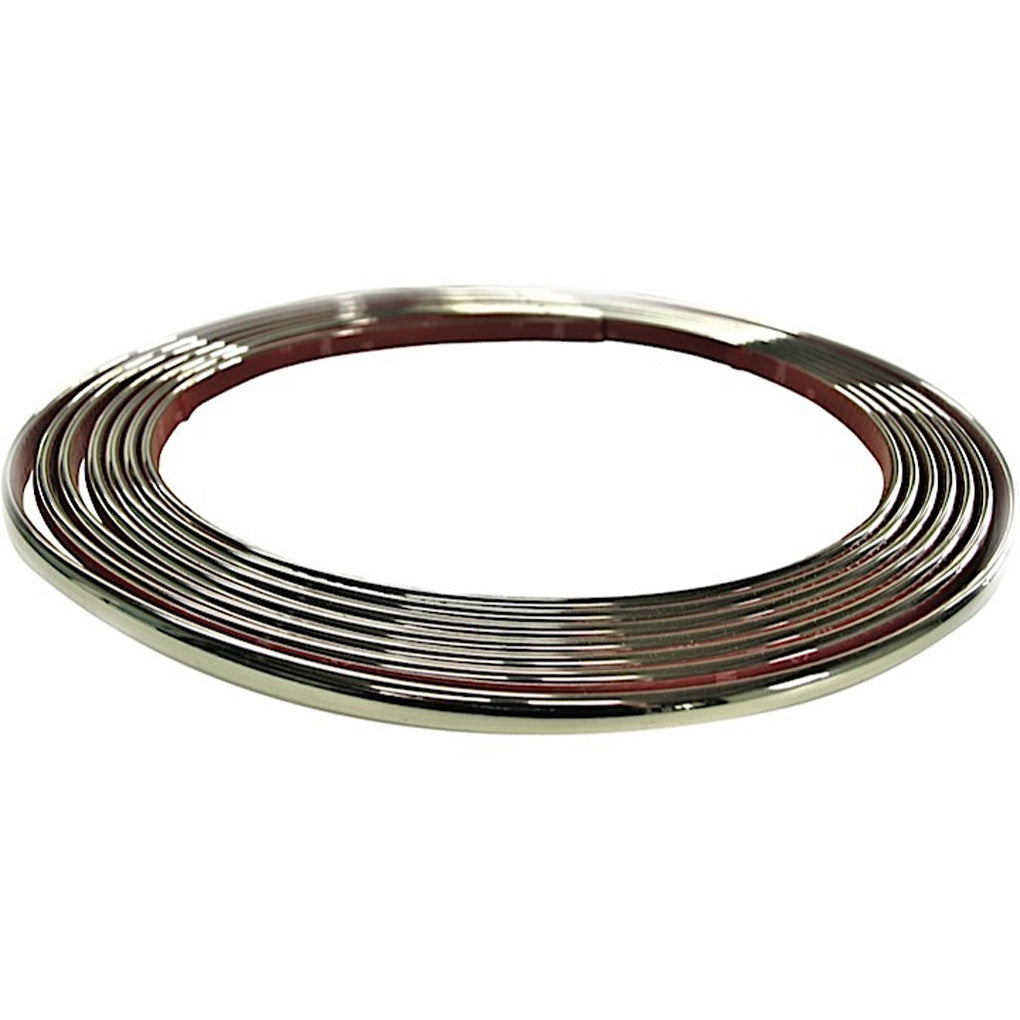 Cowles ProtektoTrim 37-530 7/16" Half Round 20' Kit Wheel Well Molding Chrome