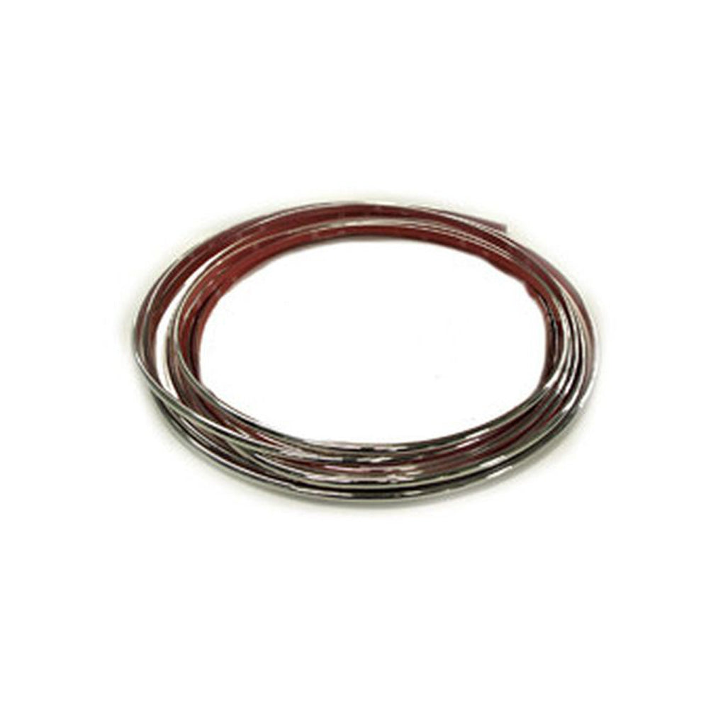 Cowles ProtektoTrim 37-730 1/4" Half Round 20' Kit Chrome Molding