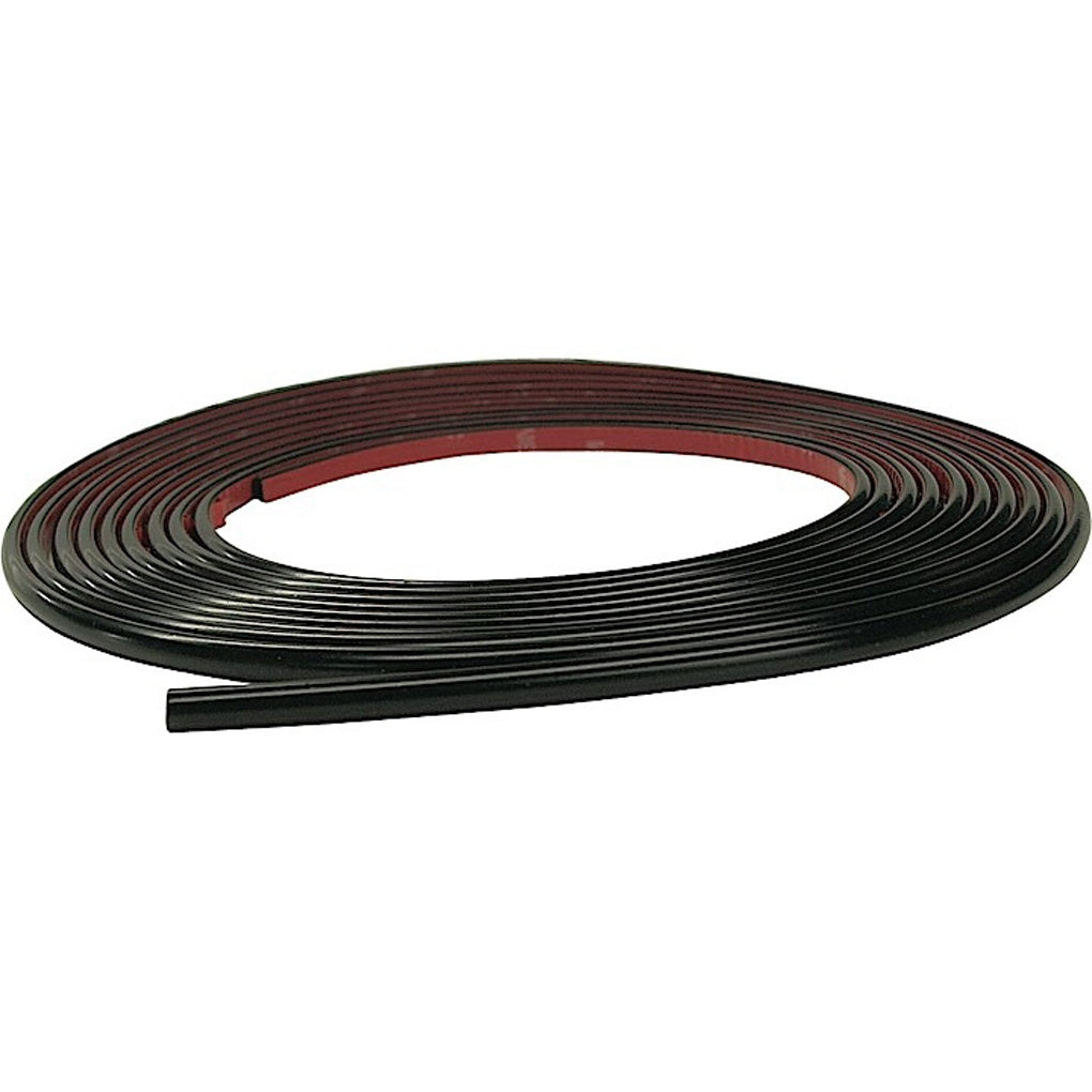 Cowles ProtektoTrim 37-731 1/4" Half Round 20' Kit Black Molding