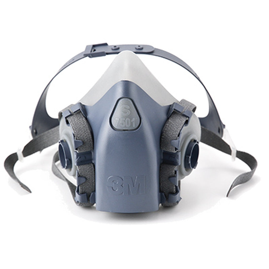 3M 37081 7501 Half Facepiece Reusable Respirator (AAD) Small 70071042777