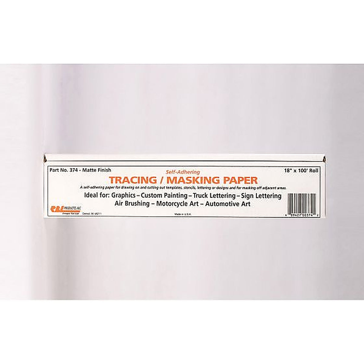 RBL Products 374 18" x 100' Tracing Paper