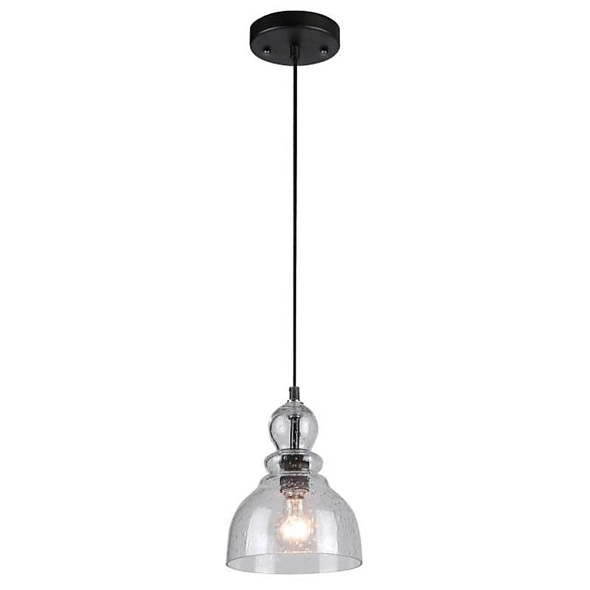 Westinghouse 61008 Fiona Oil Rubbed Bronze Clear 1 lights Mini Pendant Light