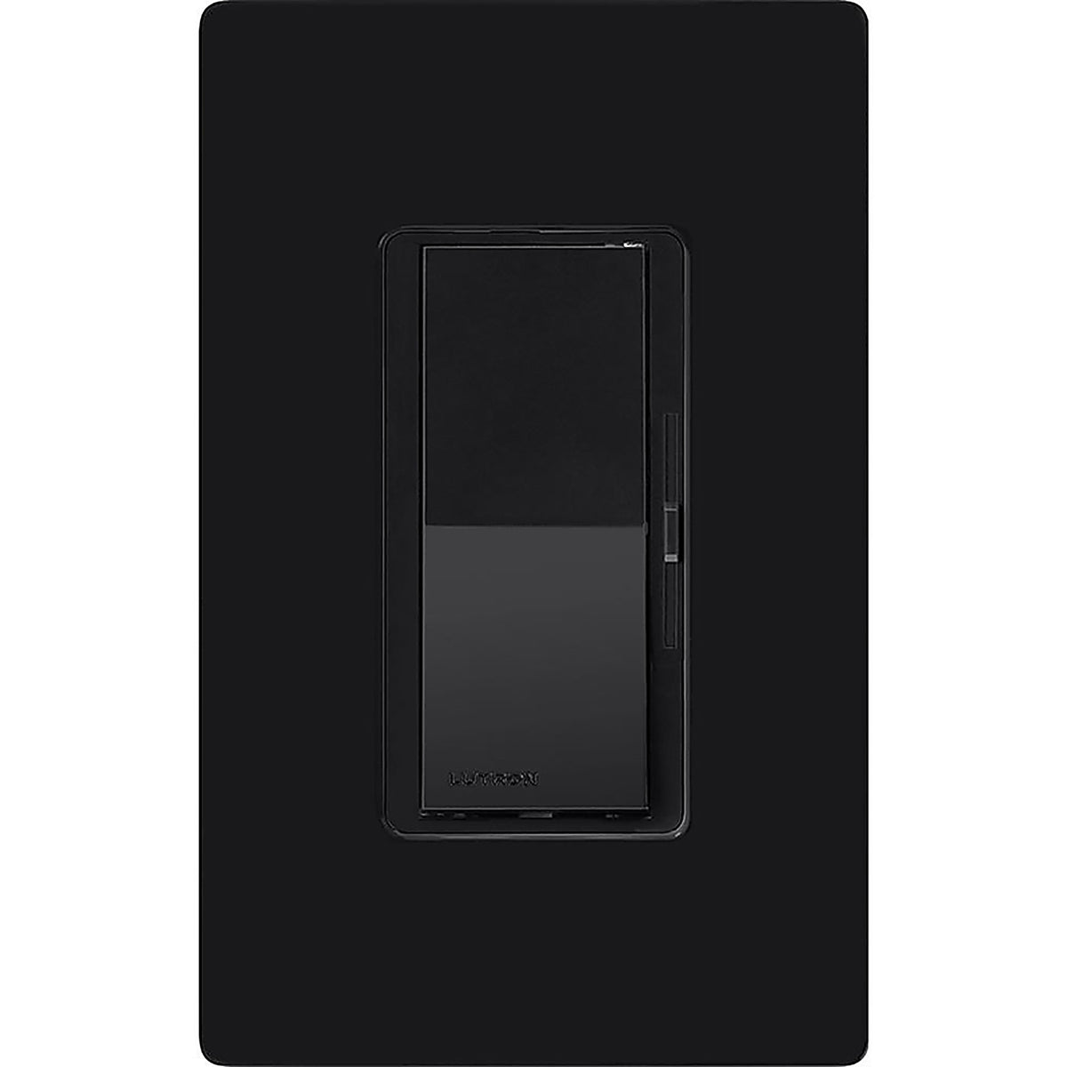 Lutron DVCL-153PH-BL Diva Black 600 watt 3-Way Dimmer Switch 1/Pack