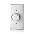 Leviton RDL06-TW Trimatron Light Almond & White 600 watt Rotary Dimmer Knob