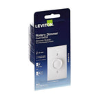 Leviton RDL06-TW Trimatron Light Almond & White 600 watt Rotary Dimmer Knob