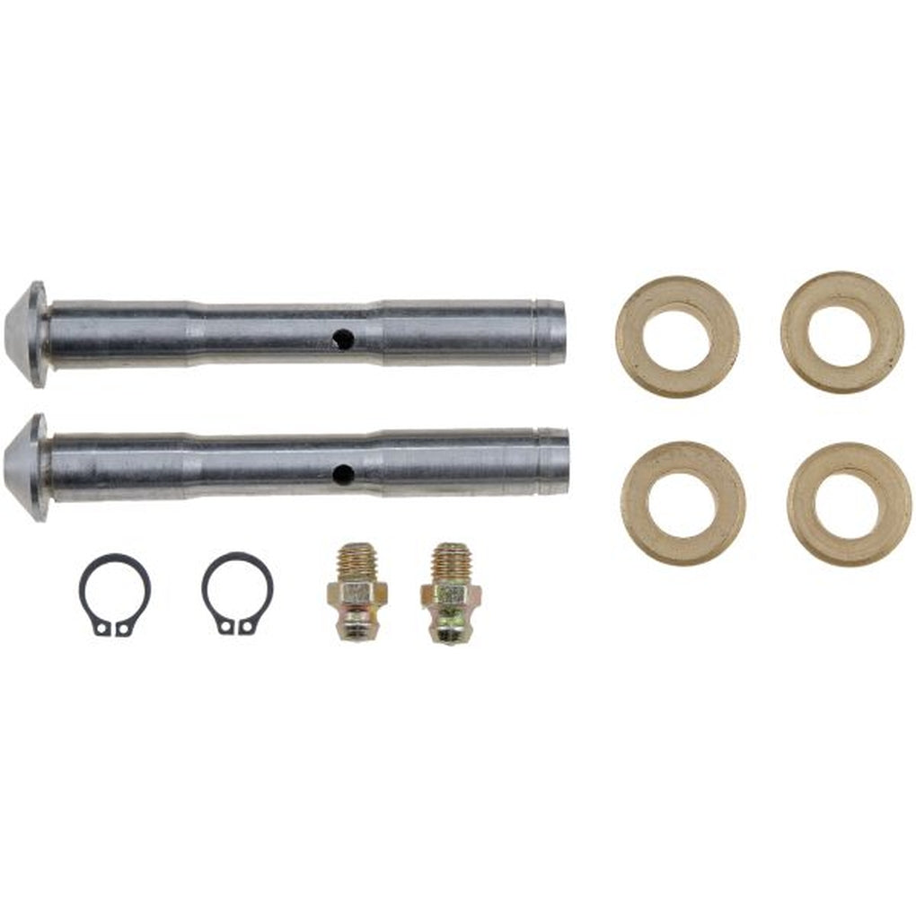 Dorman 38455 Door Hinge Pin And Bushing Kit 2 Pins, 4 Bushings, 2 Fittings And 2 Clips