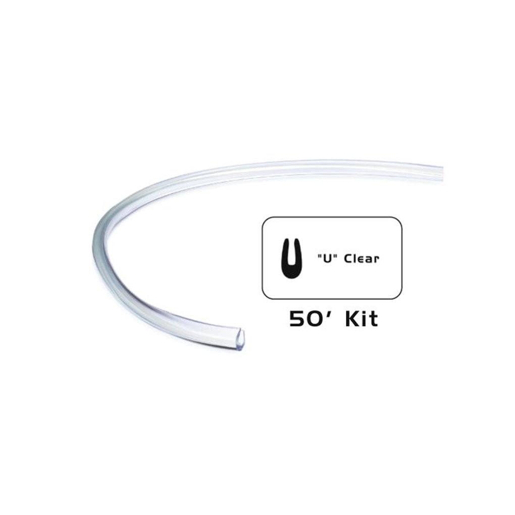 Cowles ProtektoTrim 39-212 Full Size "U" Door-Edge Clear 50' Kit