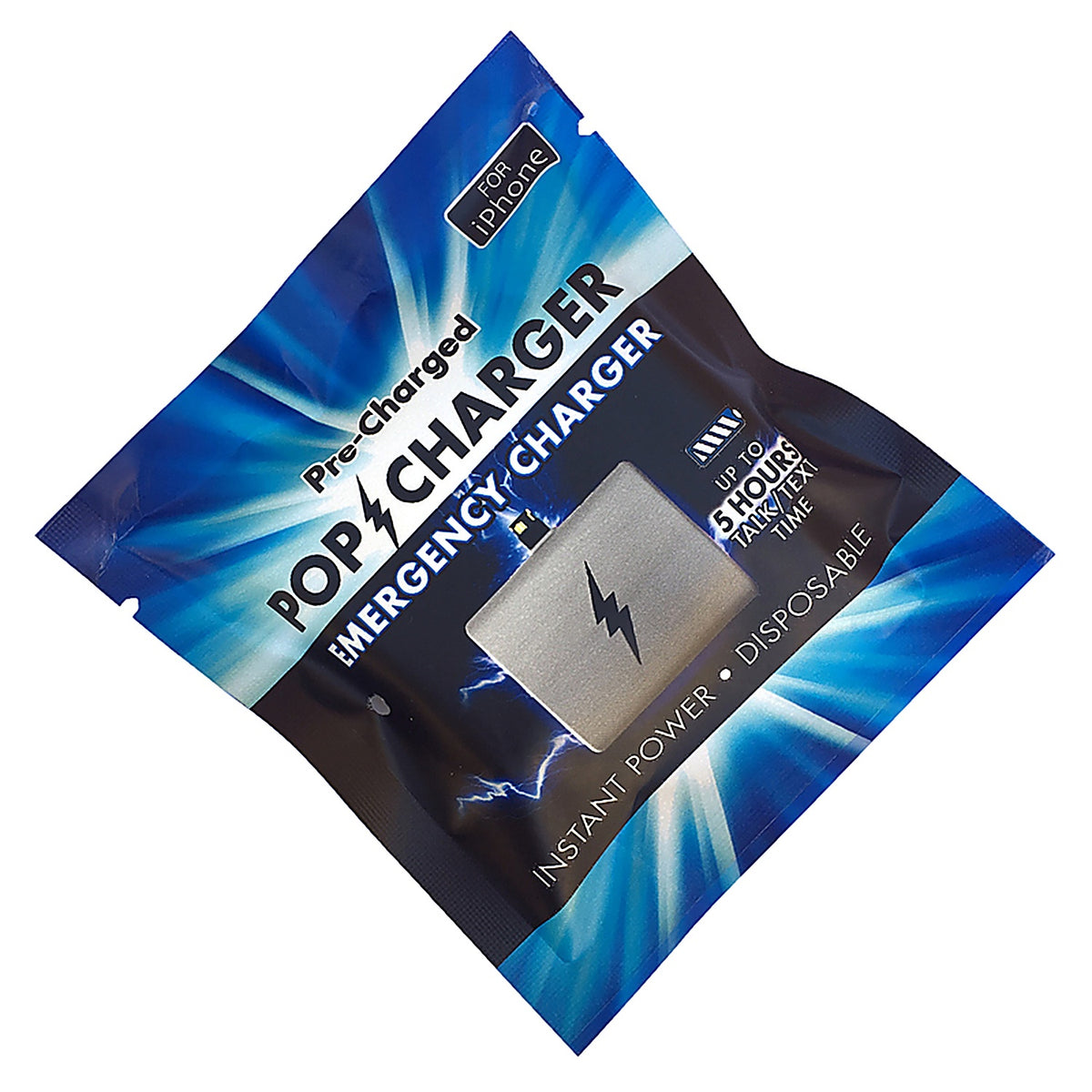 Zorbitz 2462 Zorbitz Pop Charger One Time Use Phone Charger 1/Pack