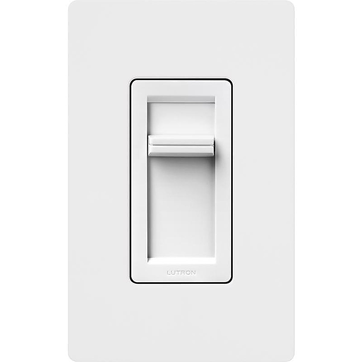 Lutron LECL-150H-WH Lumea White 150 watt Slide Dimmer Switch 1/Pack