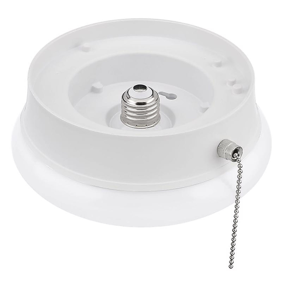 ETI 54484141 Spin Light 3.54 in. H x 7 in. W x 7 in. L White LED Ceiling Spin Light