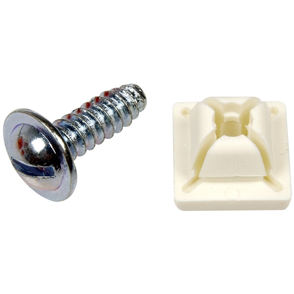 Dorman 848-010 License Plate Fasteners- 1/4 In. x 3/4 In.