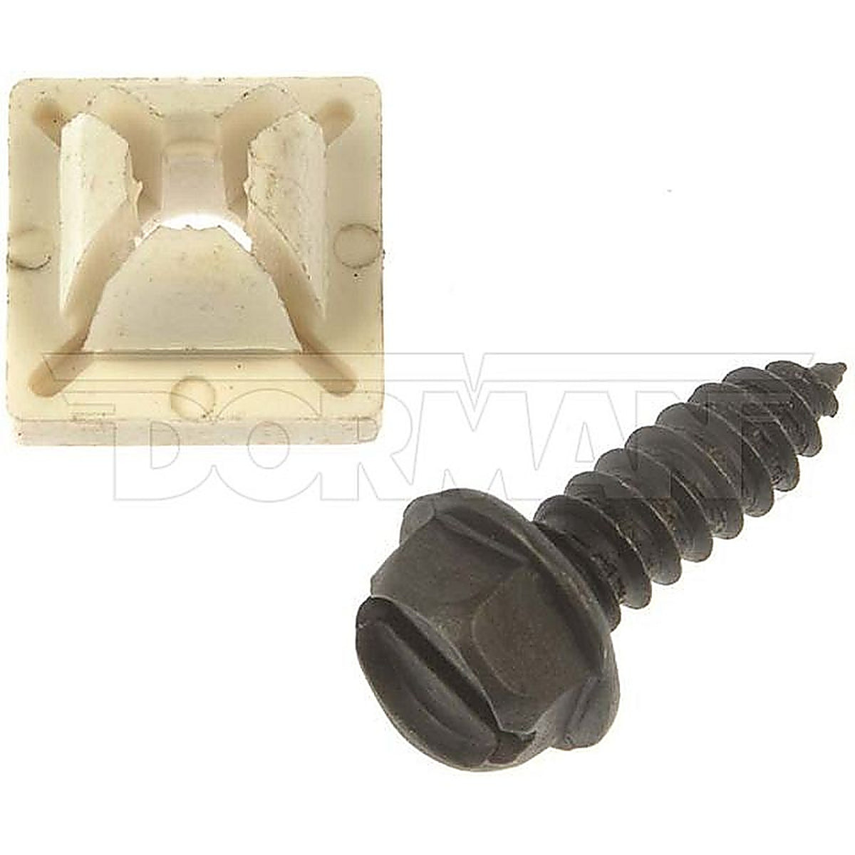 Dorman 395-060 License Plate Fasteners- No. 14 x 3/4 In.