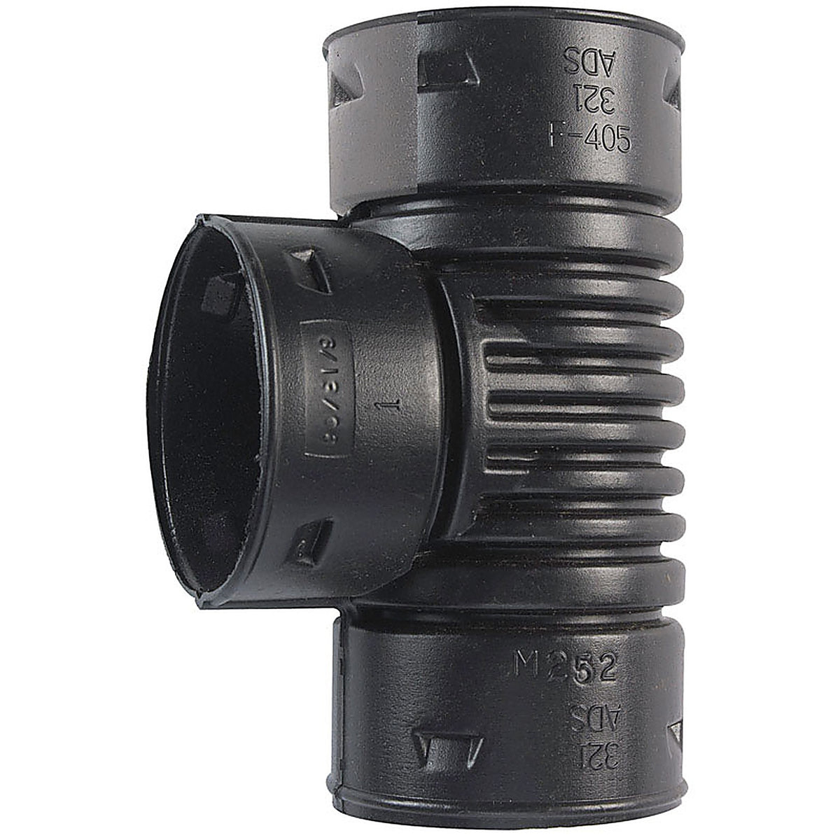 Advanced Drainage 0321AA 3 in. Snap x 3 in. Dia. Snap Polyethylene Tee