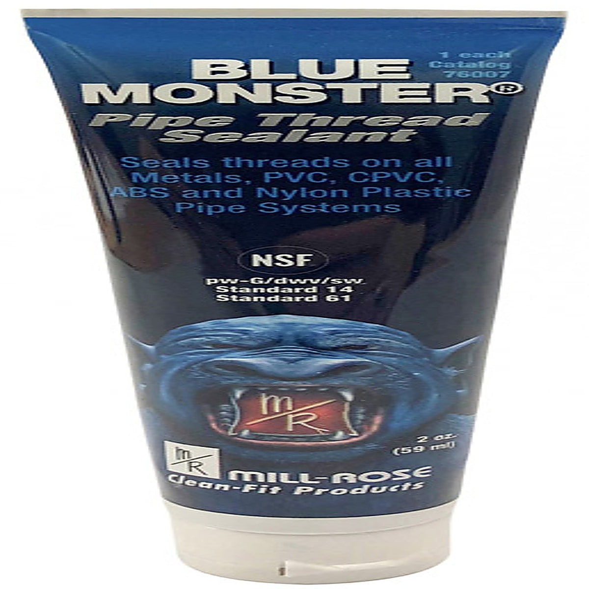Blue Monster 76007 Blue Pipe Thread Sealant 2 oz.