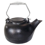 US Stove TK-02 Black Cast Iron 3 qt. Kettle Steamer