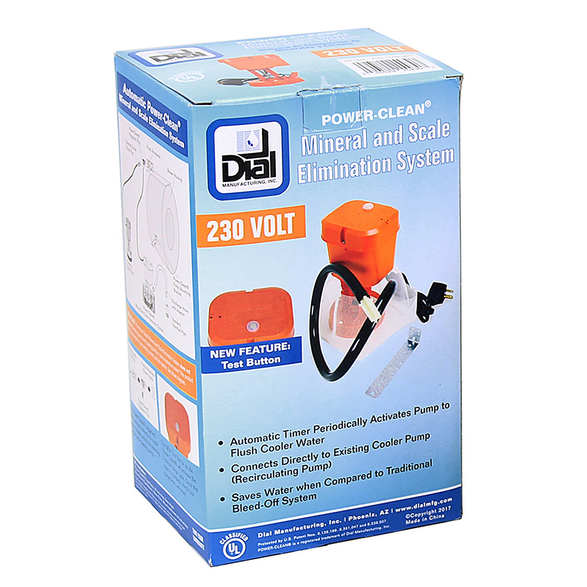 Dial 1543 Power Clean 9-1/2 in. H x 5-1/2 in. W Polypropylene Orange Evaporative Cooler Pump