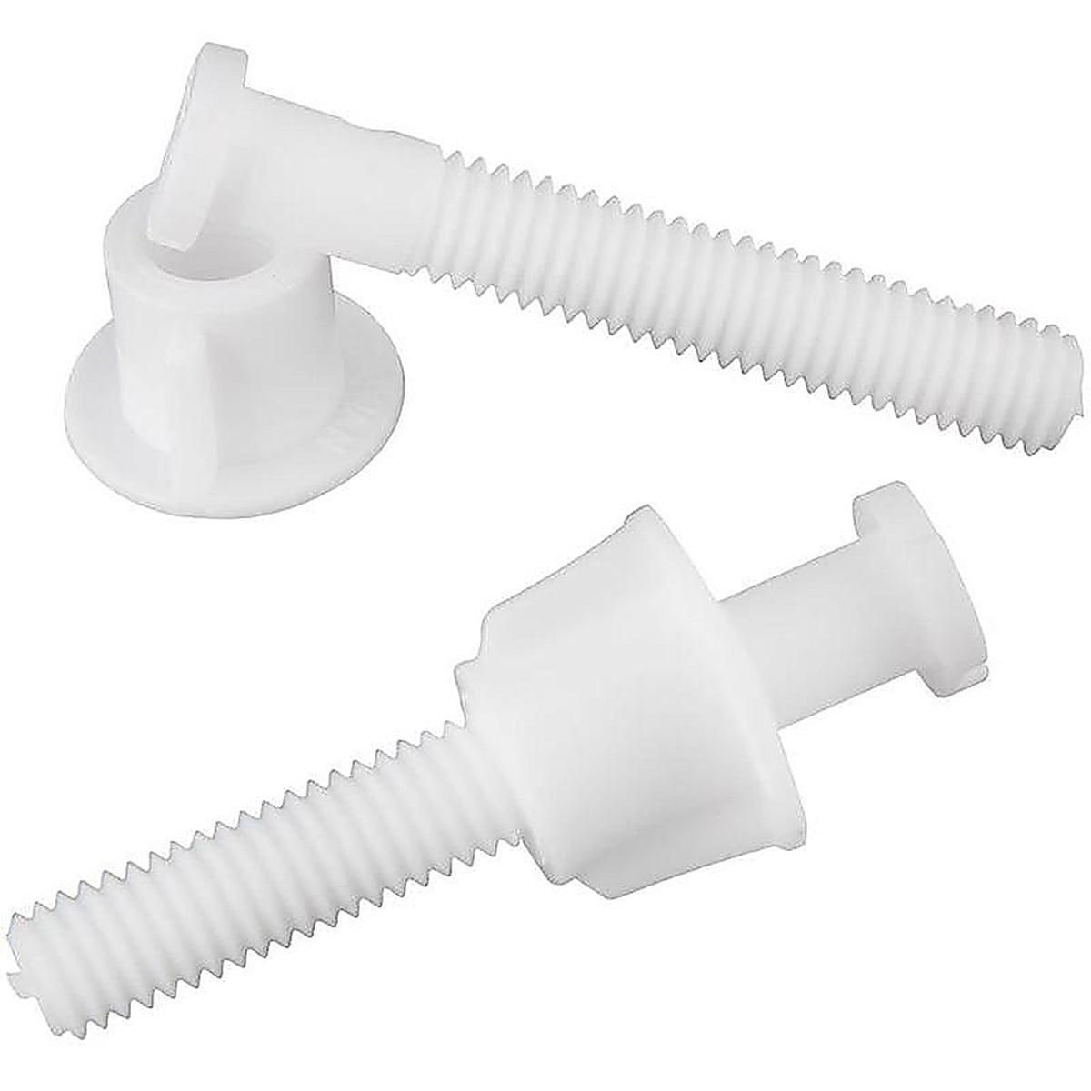 Plumb Pak PP835-39 Toilet Seat Hinge Bolts White Plastic For Universal
