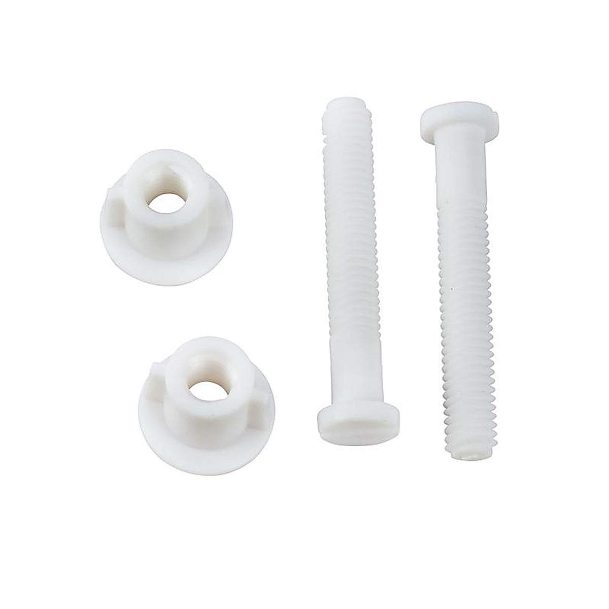 Plumb Pak PP835-39 Toilet Seat Hinge Bolts White Plastic For Universal