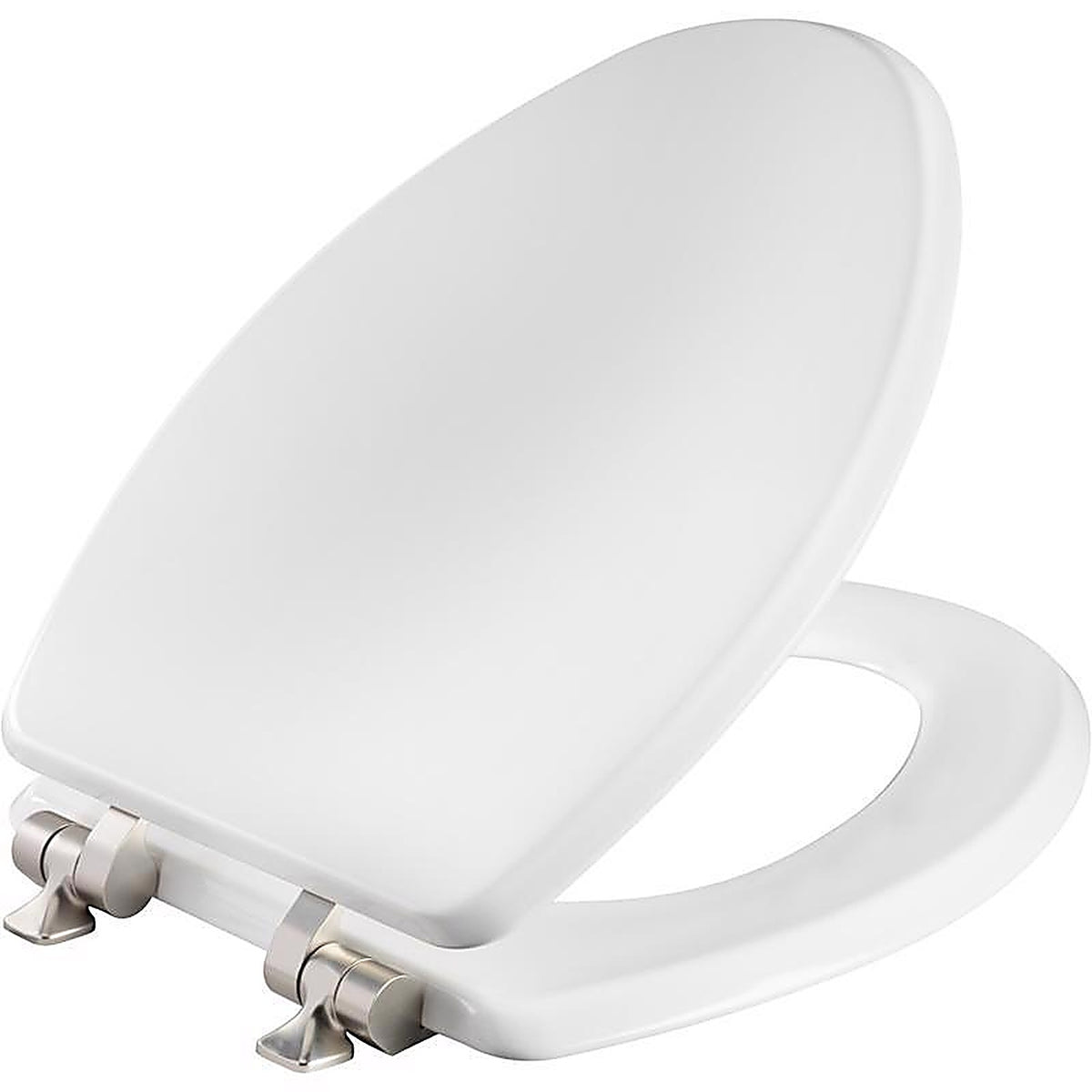Bemis 126NISL-000 Mayfair Slow Close Elongated White Molded Wood Toilet Seat
