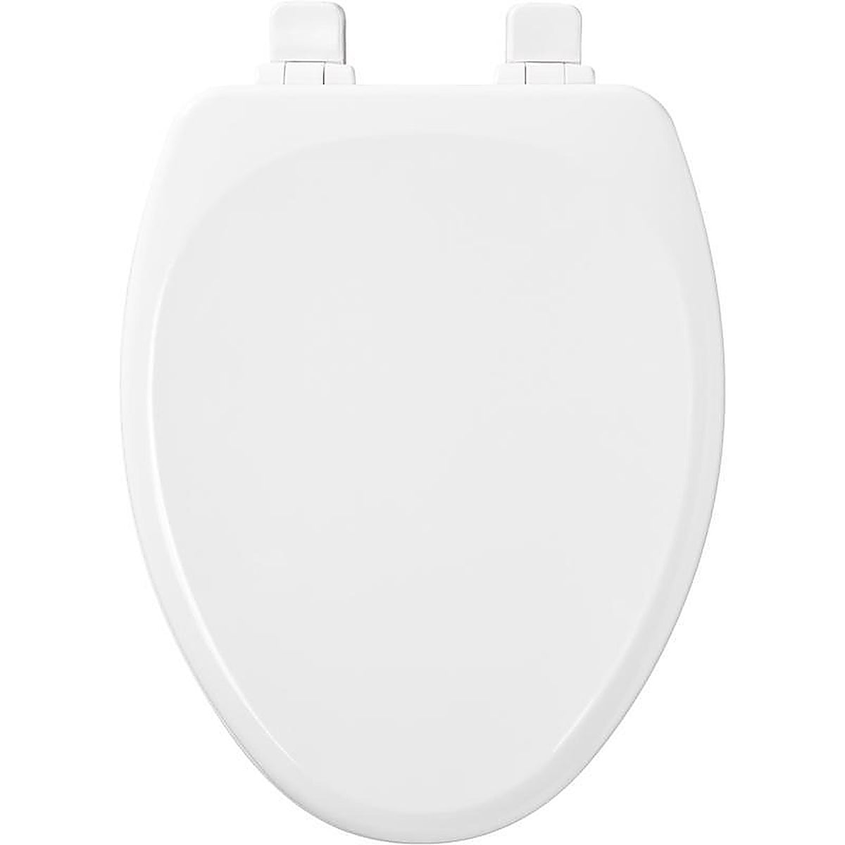Bemis 143SLOW-000 Mayfair Slow Close Elongated White Molded Wood Toilet Seat