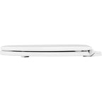 Bemis 143SLOW-000 Mayfair Slow Close Elongated White Molded Wood Toilet Seat