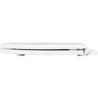 Bemis 43SLOW-000 Mayfair Slow Close Round White Molded Wood Toilet Seat