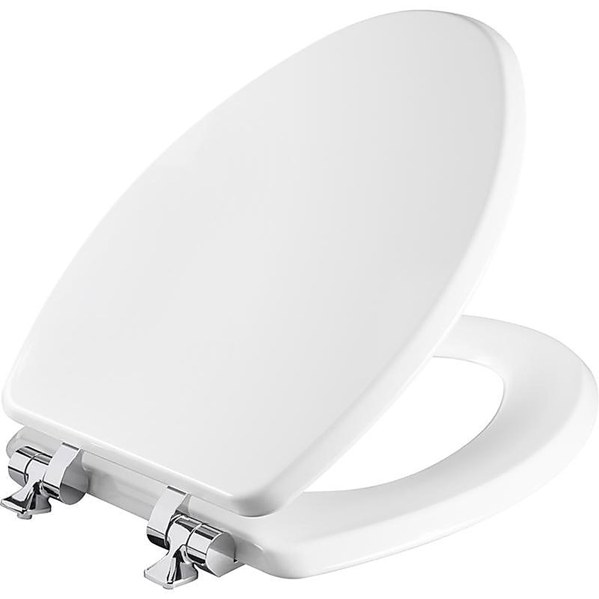 Bemis 126CHSL-000 Mayfair Slow Close Elongated White Molded Wood Toilet Seat
