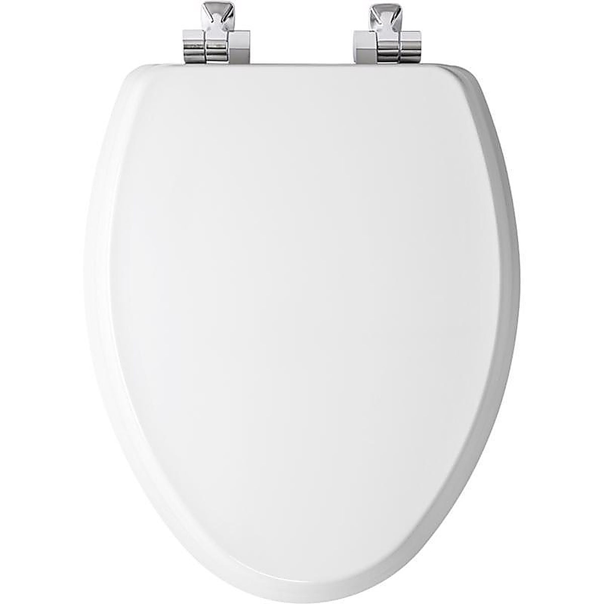 Bemis 126CHSL-000 Mayfair Slow Close Elongated White Molded Wood Toilet Seat