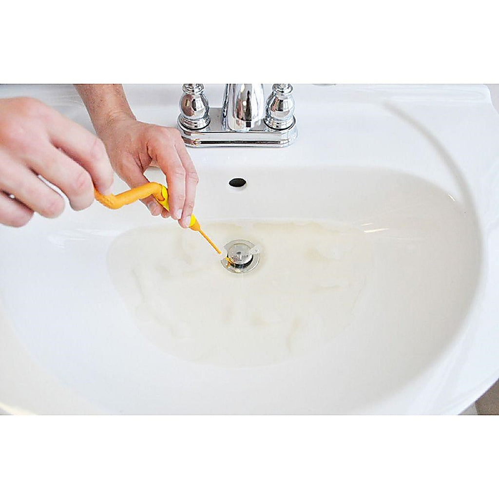 Flexisnake DWMH-20-1024 The Drain Weasel 1.5 ft. L Hair Clog Tool