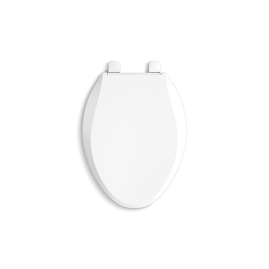 Kohler RB4636-0 Cachet Slow Close Elongated White Plastic Toilet Seat
