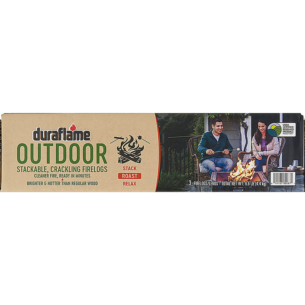 Duraflame 287 Duraflame Outdoor Firelogs 3/Pack