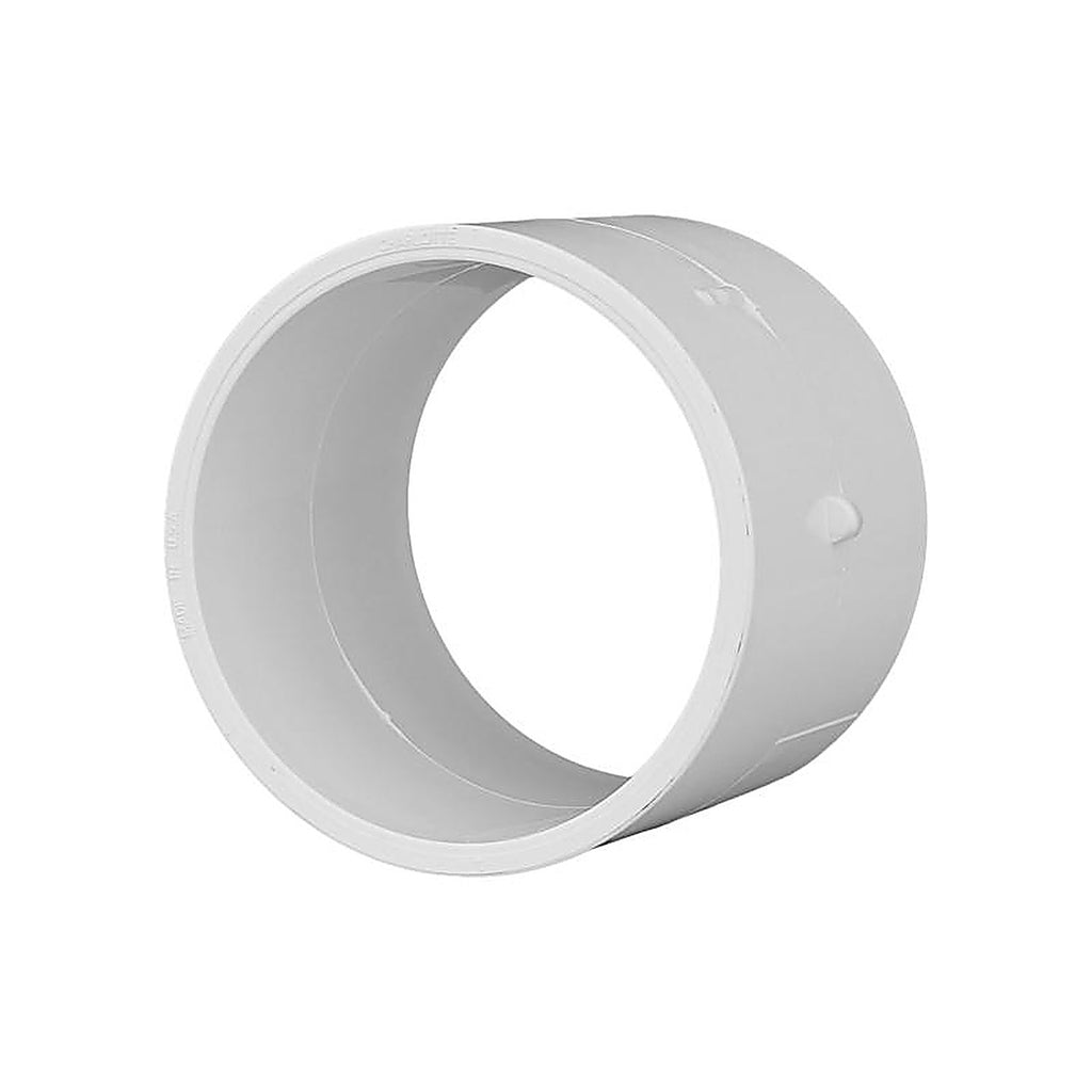 Charlotte Pipe PVC001300800 2 in. Hub x 2 in. Dia. Hub PVC Coupling