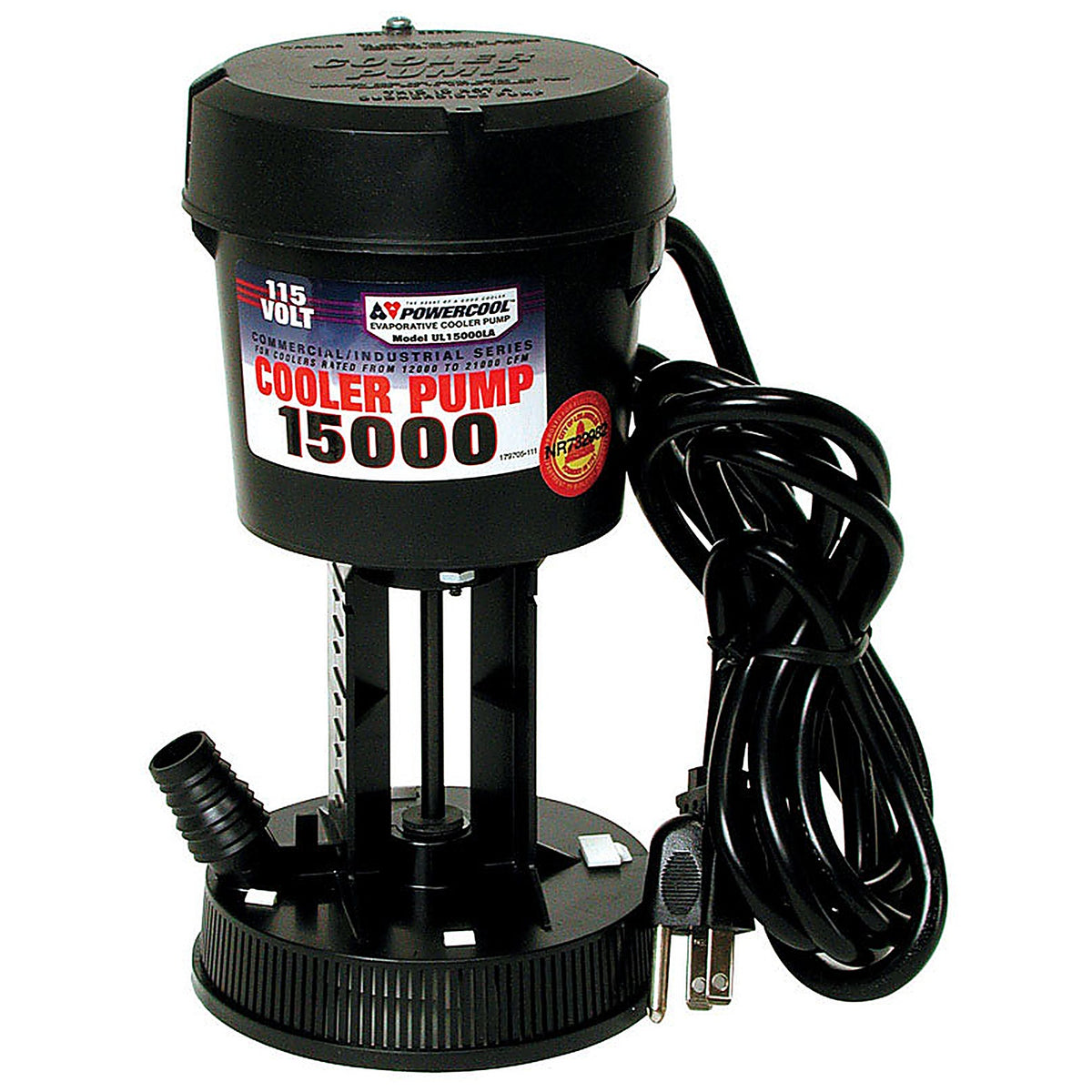 Dial 1387 Powercool 8-1/2 in. H x 4-1/2 in. W Plastic Black Evaporative Cooler Pump