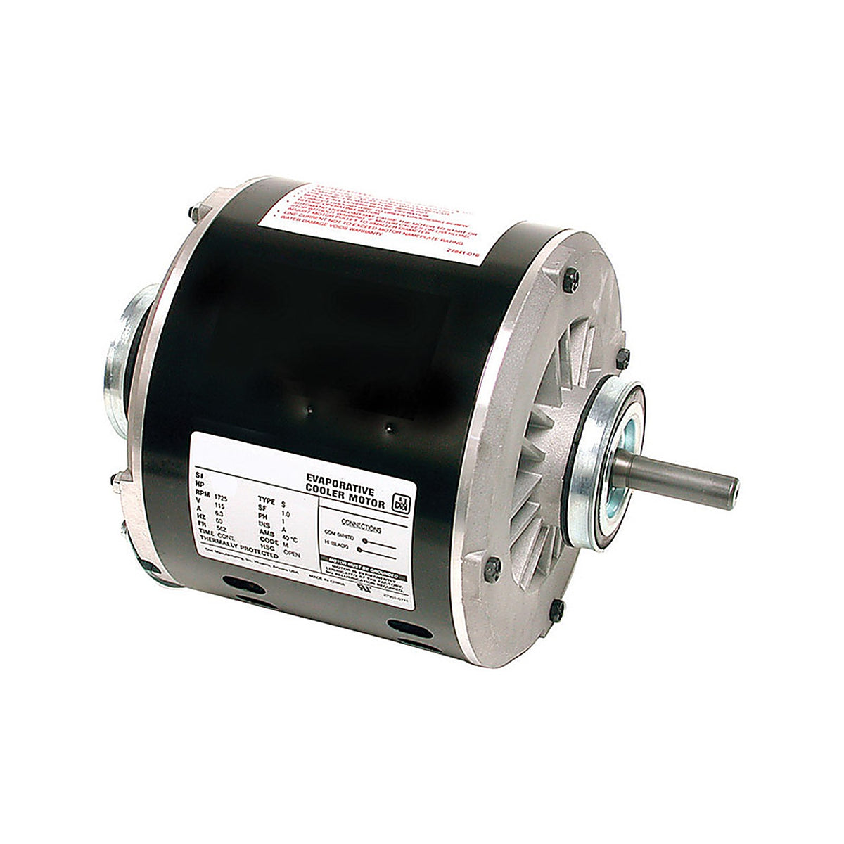 Dial 2202 Metal Black Evaporative Cooler Motor Kit
