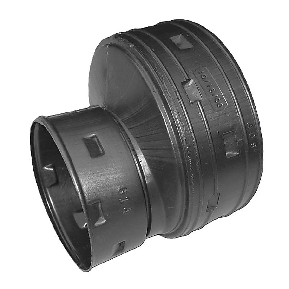 Advanced Drainage 0614AA 6 in. Snap x 4 in. Dia. Snap Polyethylene Reducing Coupler